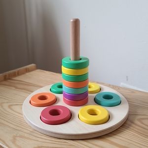 Lovevery flexible wooden stacker